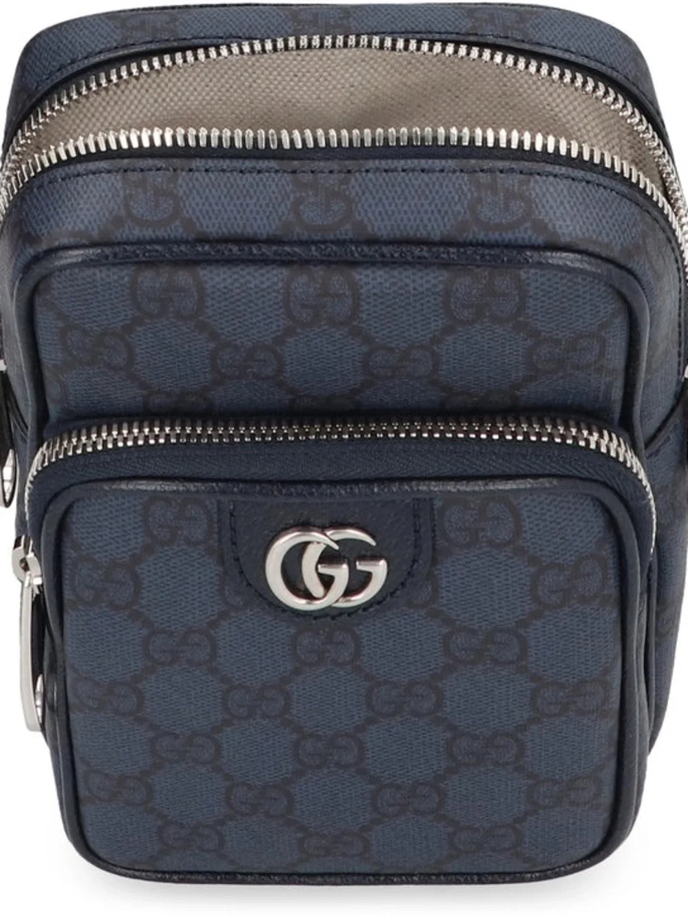 Authentic Gucci Ophidia GG Supreme Navy Crossbody / Sling Bag + Dust Bag